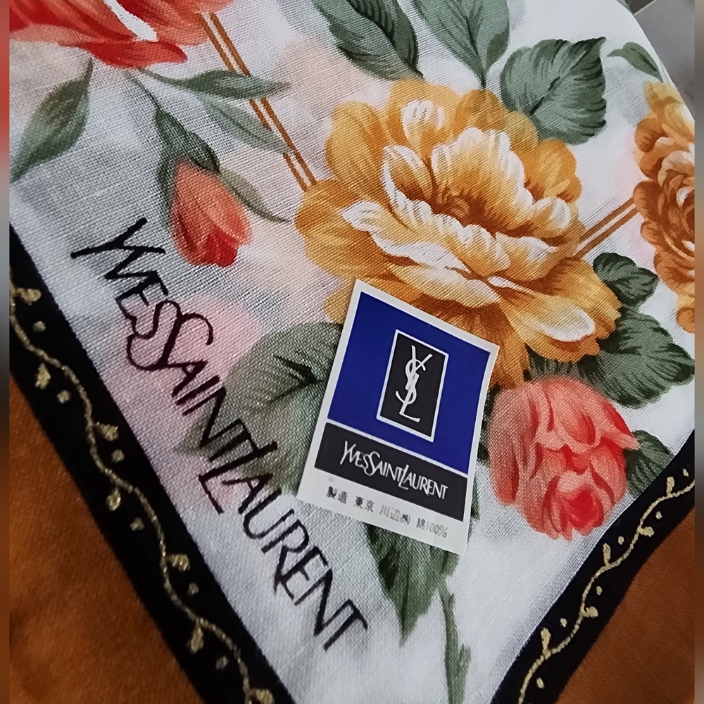 NWT Yves Saint Laurent Scarf - Picture 2 of 4